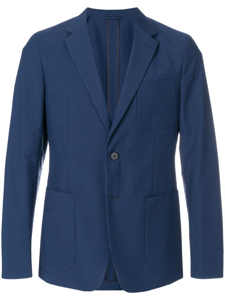 Prada Slim Fitted Blazer - Blue