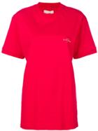 Ih Nom Uh Nit Buyer Back Print T-shirt - Red