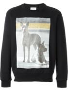 Palm Angels Dog Photo Print Sweatshirt