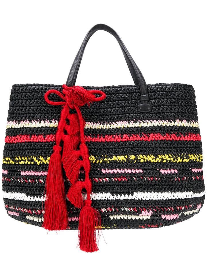 Ermanno Scervino Open-top Tote - Black
