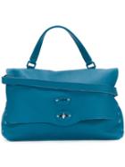 Zanellato - Postina Tote Bag - Women - Leather - One Size, Blue, Leather