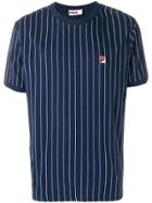 Fila Striped Logo T-shirt - Blue