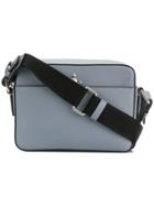 Vivienne Westwood Logo Plaque Messenger Bag - Blue