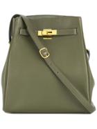 Hermès Vintage Kelly Sport Mm Shoulder Bag - Green