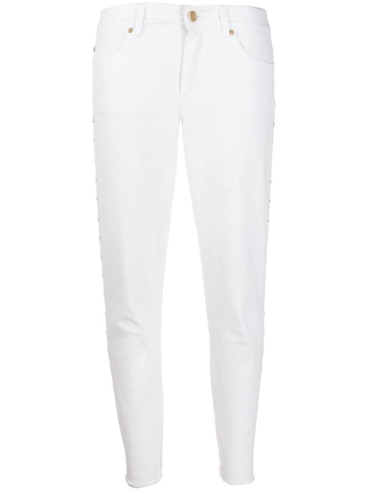 Escada Sport Studded Skinny Jeans - White