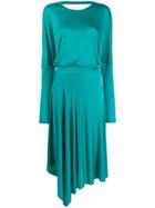 Pinko Supple Backless Dress - Green