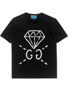 Gucci - Guccighost T-shirt - Men - Cotton - Xxxl, Black, Cotton