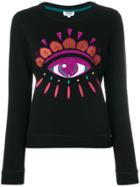 Kenzo Eye Embroidered Sweatshirt - Black