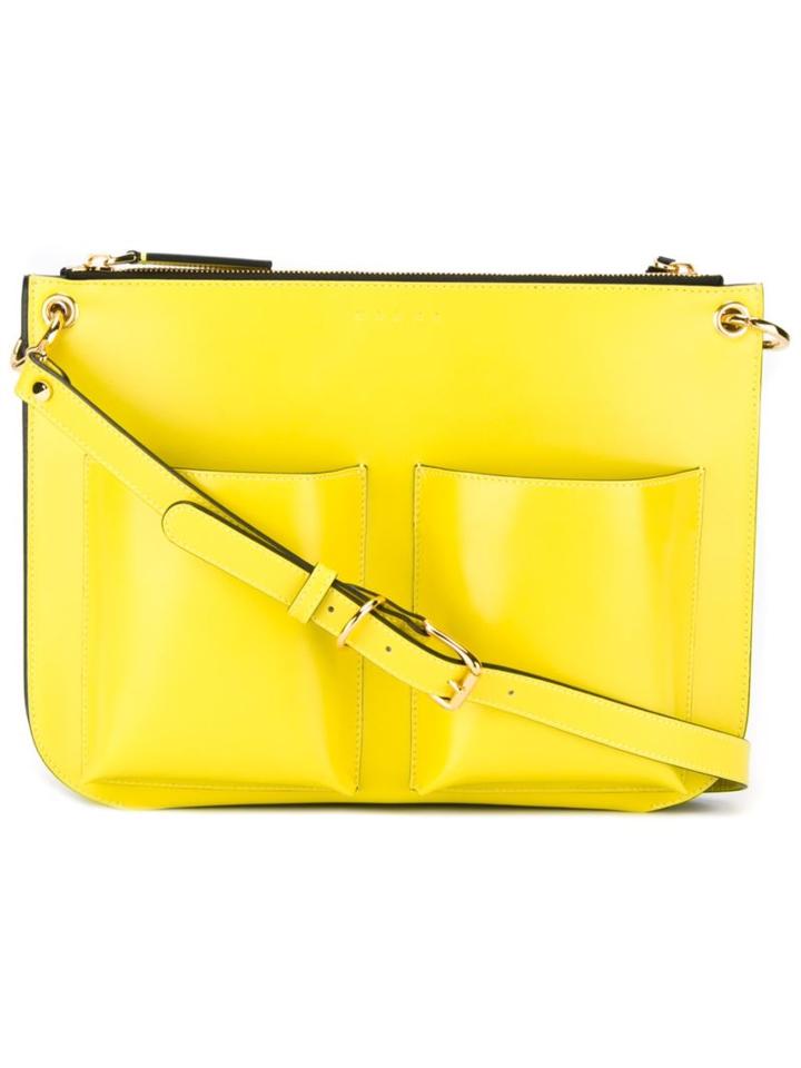 Marni 'bandoleer' Crossbody Bag, Women's, Yellow/orange