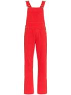 Ganni Flared Denim Overalls