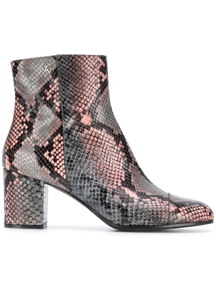 Zadig & Voltaire Lena Wild Boots - Grey