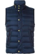 Moncler Gamme Bleu Padded Gilet, Men's, Size: 3, Blue, Feather Down/polyamide