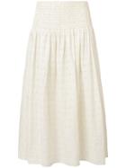 Marysia Abacos Broderie Anglaise Skirt - Nude & Neutrals