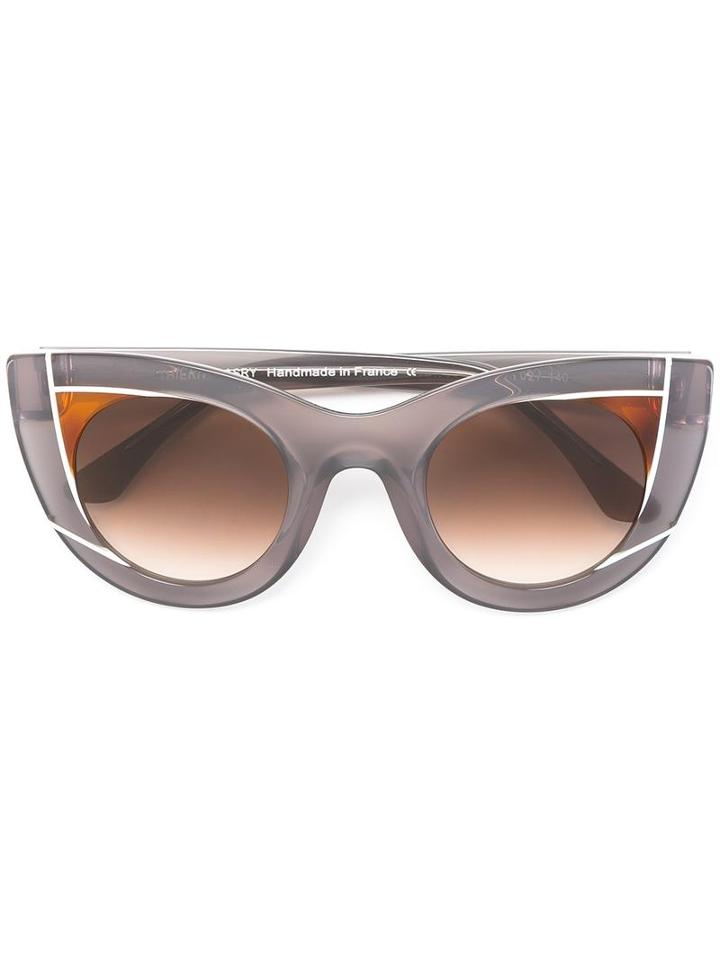 Thierry Lasry - 'wavvy' Sunglasses - Women - Acetate - 47, Grey, Acetate