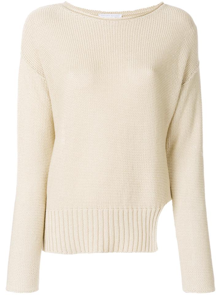Fabiana Filippi Loose Knit Jumper - Nude & Neutrals