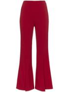 Roland Mouret Parkgate Split Hem Trousers - Red