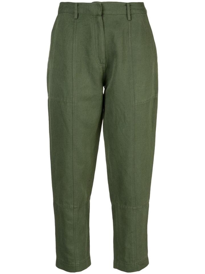 Apiece Apart Straight Leg Trousers - Green