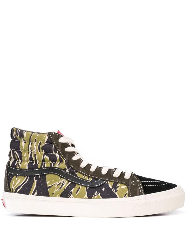 Vans All-over Print Sneakers - Green