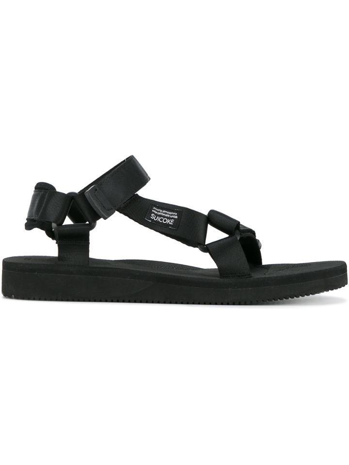 Suicoke Black Depa Sandals