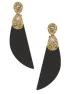 Camila Klein Long Tucan Earrings - Metallic