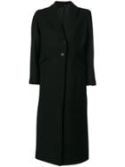 Isabel Benenato Fitted Coat - Black
