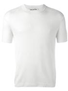Neil Barrett Short Sleeve Jumper, Men's, Size: Large, White, Wool/cashmere/silk
