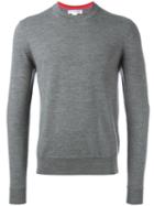 Comme Des Garçons Shirt Crew Neck Jumper, Men's, Size: Large, Grey, Wool