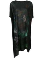 Barbara Bologna Printed T-shirt Dress - Black