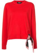 Calvin Klein 205w39nyc Bandana Sweater - Red