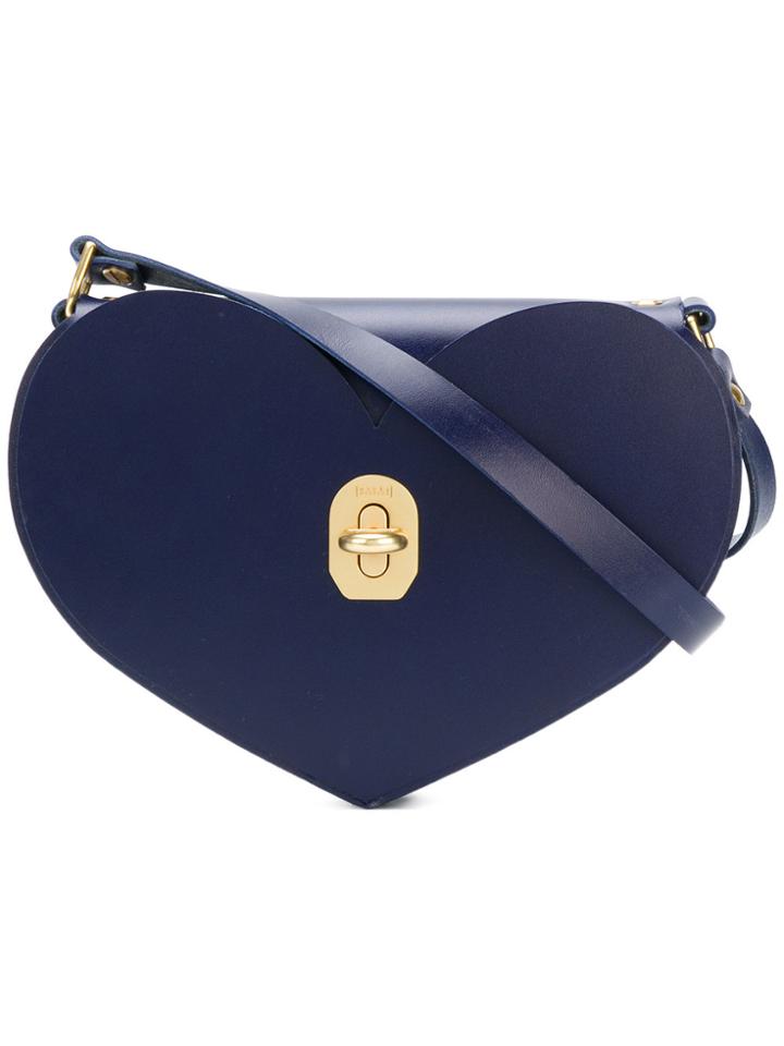 Niels Peeraer Heart Crossbody Bag - Blue