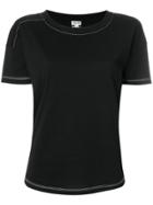 Loewe Embroidered Detail T-shirt - Black