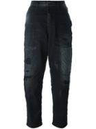 Diesel Cropped Jeans, Women's, Size: 26, Black, Cotton/spandex/elastane