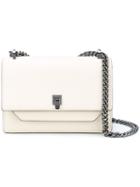 Valextra - Small Shoulder Bag - Women - Calf Leather - One Size, White, Calf Leather