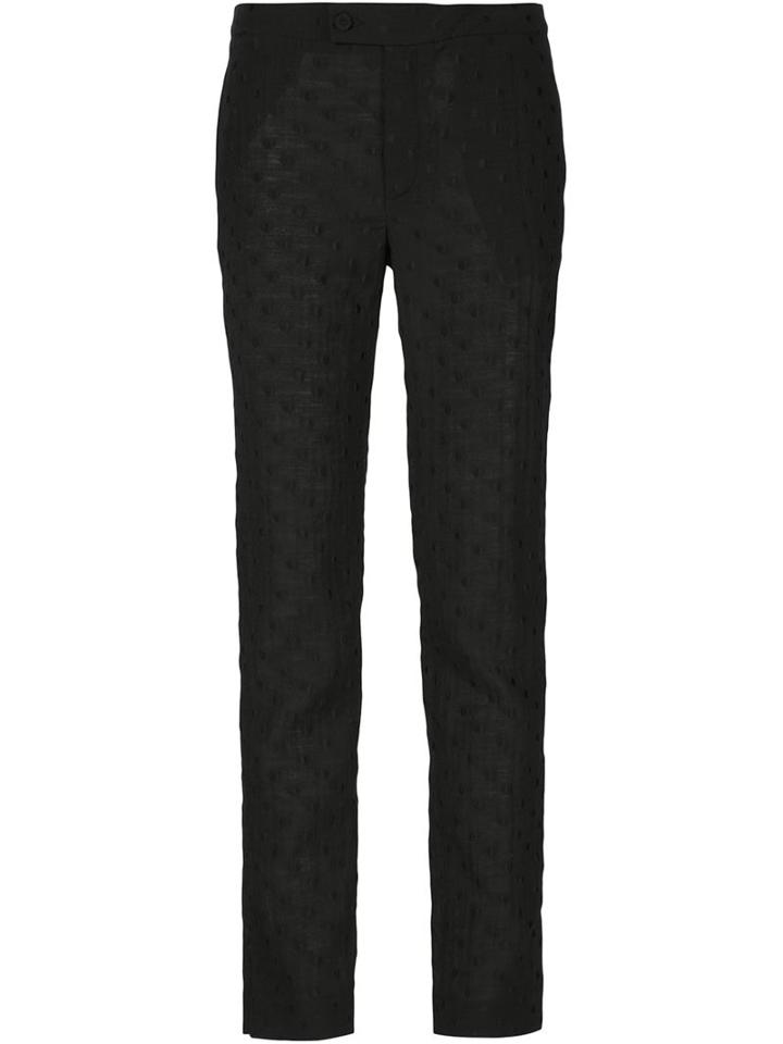 Alexandre Plokhov Polka Dot Slim Fit Trousers
