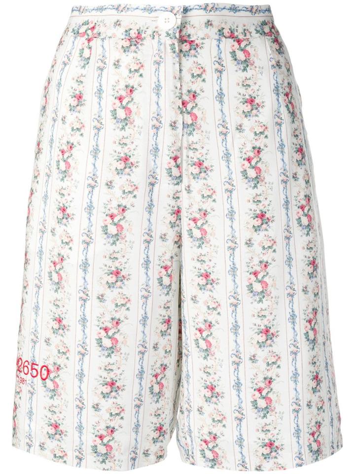 Han Kj0benhavn Floral Print Shorts - White