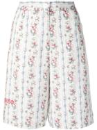 Han Kj0benhavn Floral Print Shorts - White