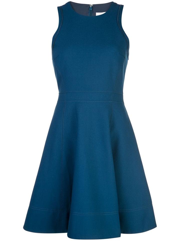 Cinq A Sept Short Flared Dress - Blue