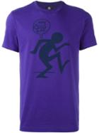 Ps By Paul Smith Front Print T-shirt, Men's, Size: Medium, Pink/purple, Cotton