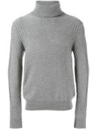 Moncler Grenoble Ribbed Sleeve Detail Sweater