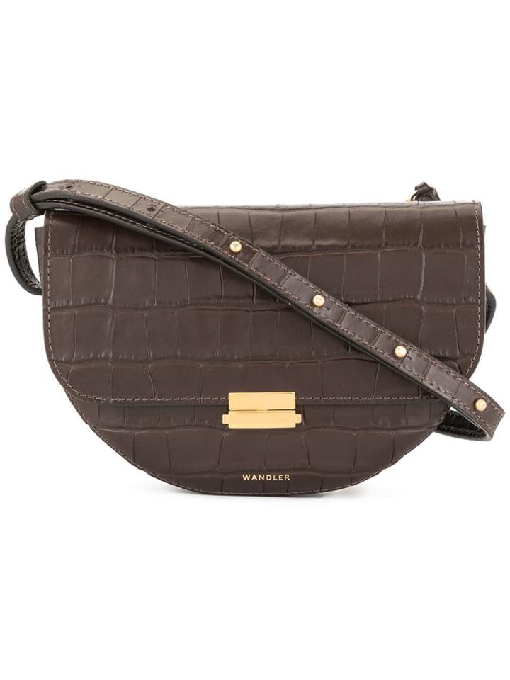 Wandler Anna Satchel Bag - Brown