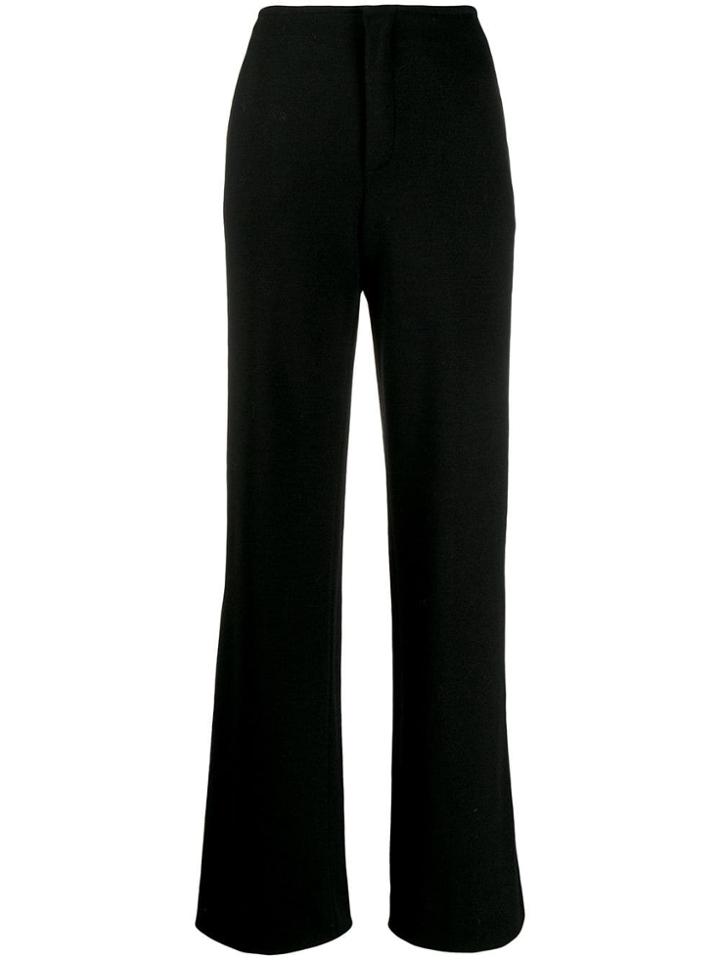 Yves Saint Laurent Pre-owned 1990's Tailored Trousers - Black
