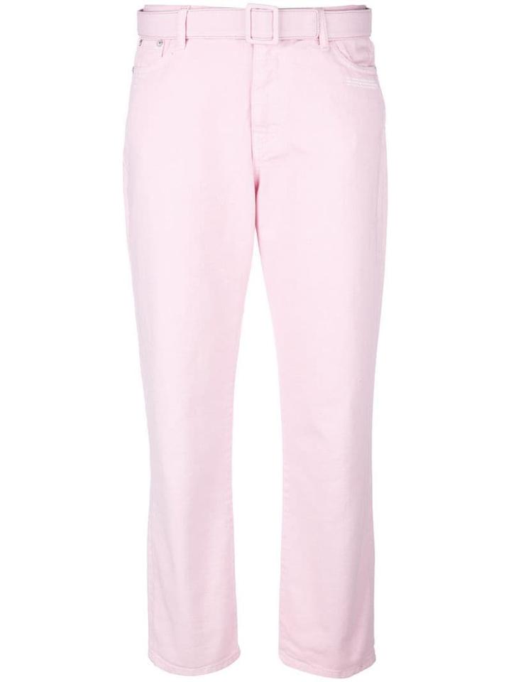 Off-white Skinny Jeans - Pink