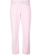 Off-white Skinny Jeans - Pink