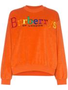 Burberry Logo Jumper - Yellow & Orange