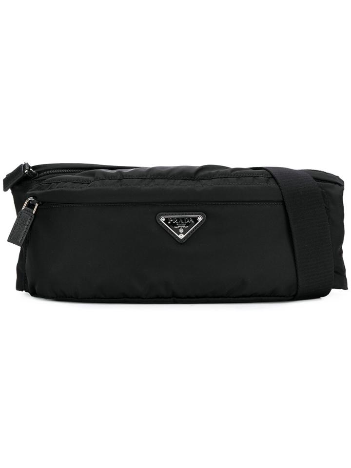 Prada Canvas Belt Bag - Black