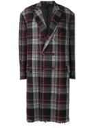 Balenciaga F Washed Db Coat - Black