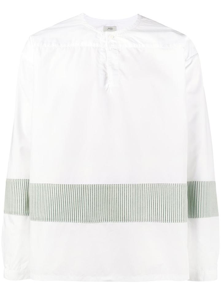 Visvim - Kerchief Border Tunic - Men - Cotton - 1, White, Cotton