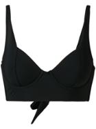 Tory Burch Balcony Bikini Top - Black