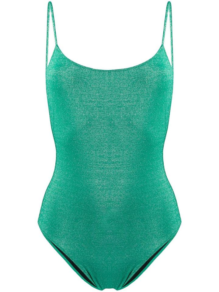 Mc2 Saint Barth Cecille Glitter Swimsuit - Green