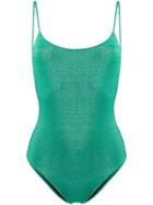 Mc2 Saint Barth Cecille Glitter Swimsuit - Green